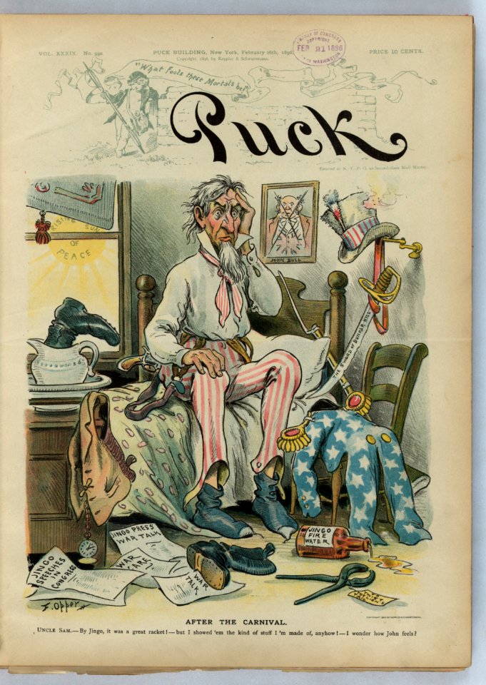 After the carnival - F. Opper. LCCN2012648503
