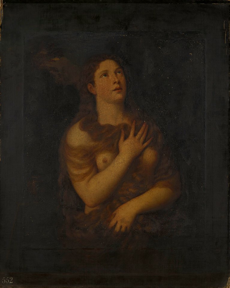 After Titian (c. 1488-Venice 1576) - The Penitent Magdalen - RCIN 402631 - Royal Collection