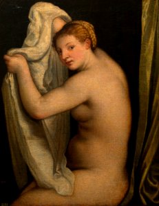 After Titian (c. 1488-Venice 1576) - Venus Disrobing - RCIN 402636 - Royal Collection