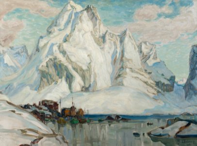 After the Massacre. Study from North Norway (Anna Boberg) - Nationalmuseum - 21314