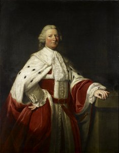 After Thomas Hudson (1701-79) - George, 1st Baron Anson (1697-1762) - RCIN 405289 - Royal Collection