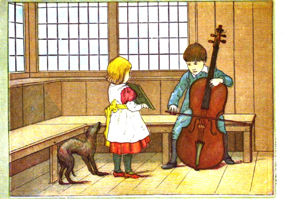 Afternoon Tea 1880 - The Young Musician