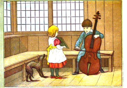 Afternoon Tea 1880 - The Young Musician