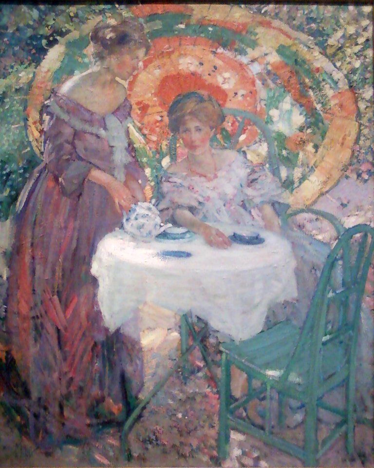 Afternoon Tea by Richard Emil Miller