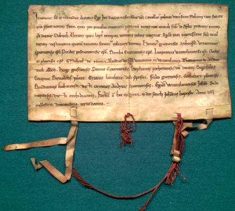 AGAD Iwo nadaje klasztorowi cystersów w Sulejowie włość Dóbrcz 1