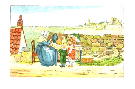 Afternoon Tea 1880 - The Old Woman's Stall