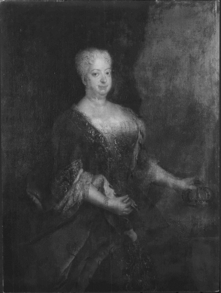 After^ Antoine Pesne (1683-1757) - Sophia Dorothea (1687-1757), Queen of Prussia - RCIN 404312 - Royal Collection