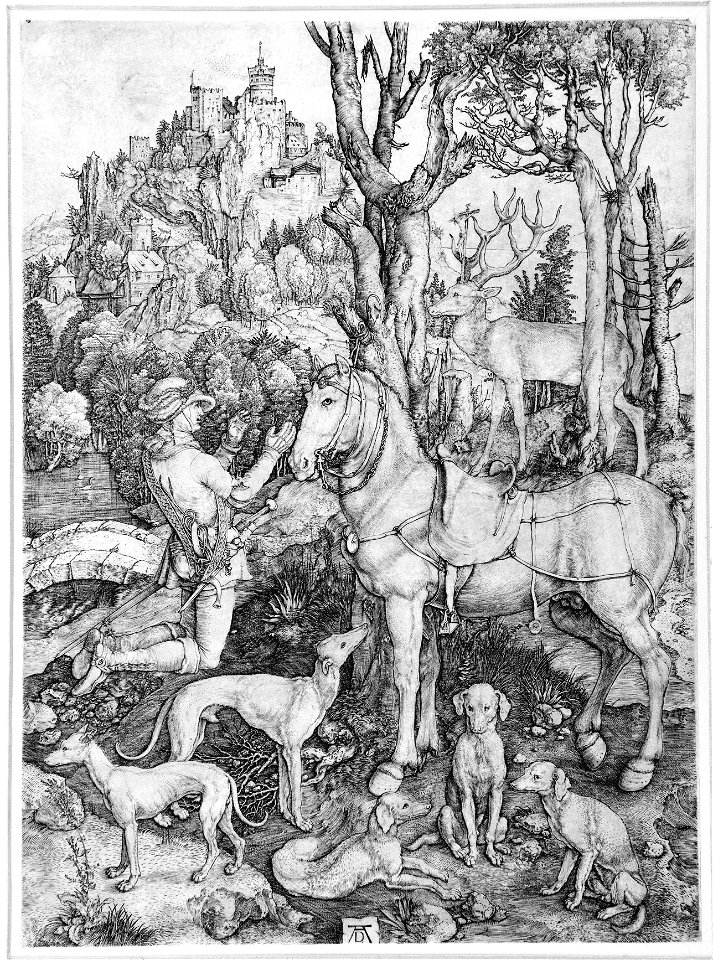 AGAD Albrecht Dürer – Saint Eustace