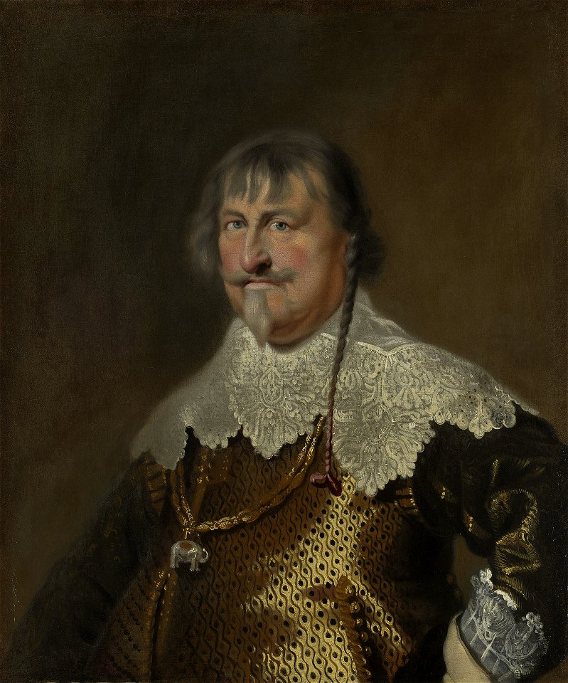 After^ Karel van Mander III (1606-70) - Christian IV of Denmark (1577-1648) - RCIN 405888 - Royal Collection