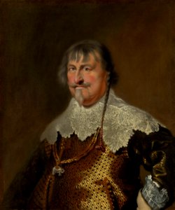 After^ Karel van Mander III (1606-70) - Christian IV of Denmark (1577-1648) - RCIN 405888 - Royal Collection