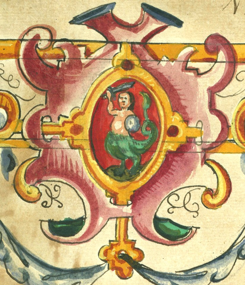 AGAD Herb Warszawy 1609