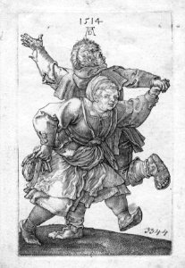 AGAD Albrecht Dürer – Peasant Couple Dancing