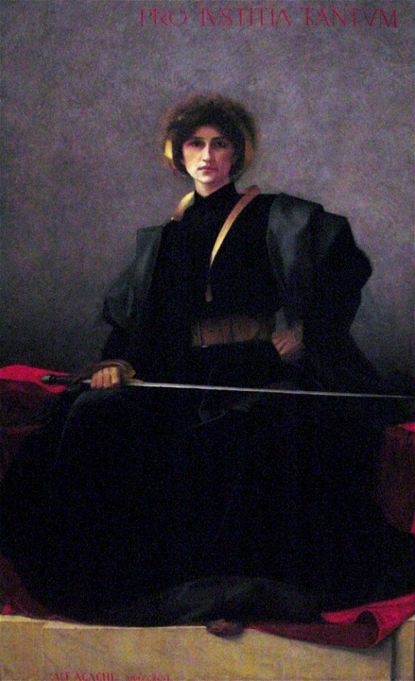 1896 Alfred-Pierre Agache - The Sword
