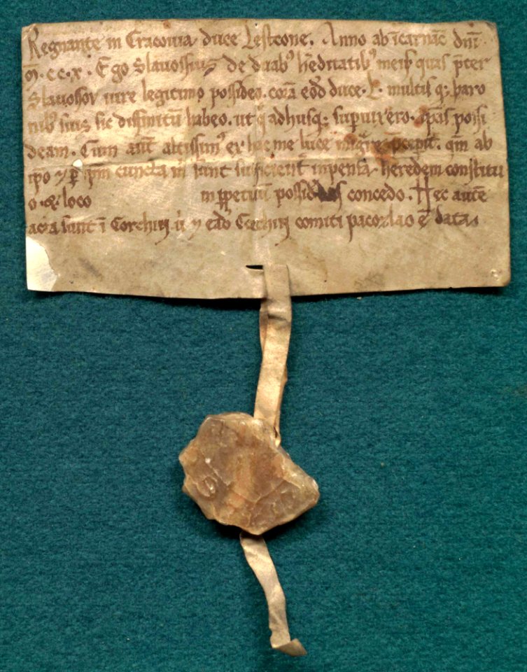 AGAD Testament Sławosza ze Sławoszowa 1