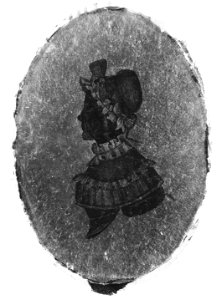 Agate Mennander, gift med fabrikör B.A. Wickberg - Nationalmuseum - 40407