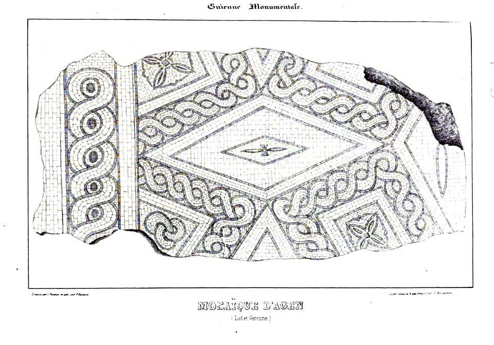 Agen - mosaïques