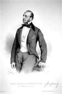 Agenor Goluchowski d. Ä.1859 Litho