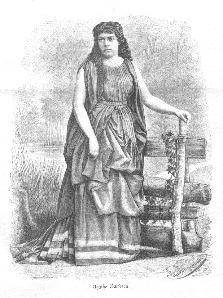 Agathe Barsescu 1884 Mayerhofer
