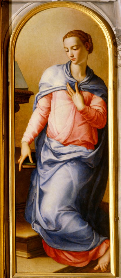 Agnolo Bronzino - Virgin of the Annunciation - Google Art Project