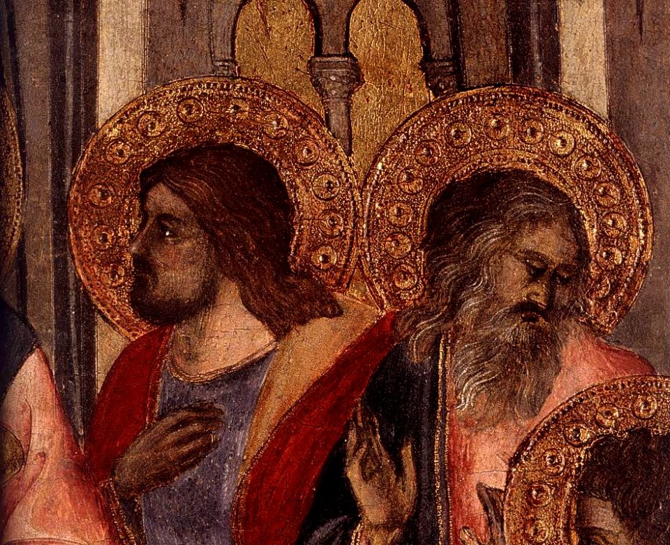 Agnolo Gaddi - The Last Supper (detail) - WGA08375