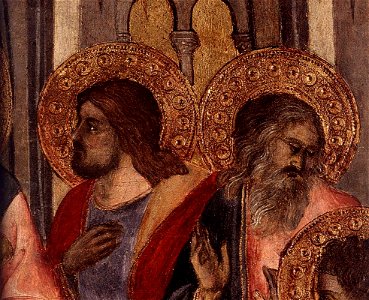 Agnolo Gaddi - The Last Supper (detail) - WGA08375