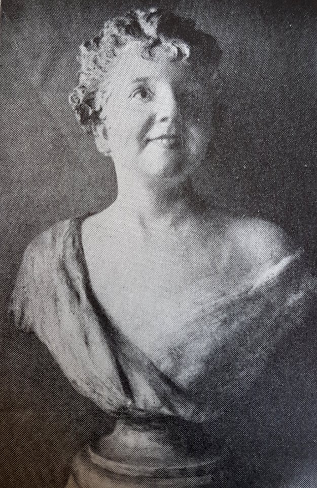 Agnes de Frumerie självporträtt