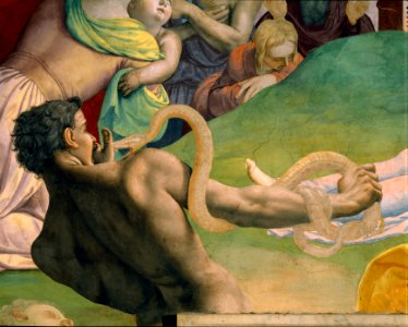 Agnolo Bronzino - The adoration of the bronze snake - Google Art Project (27452296)