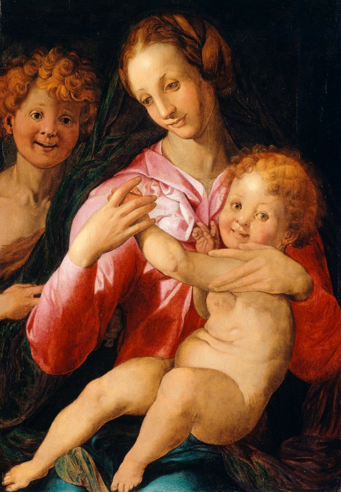 Agnolo Bronzino - Virgin and Child with the Young Saint John the Baptist - 1963.206 - Art Institute of Chicago
