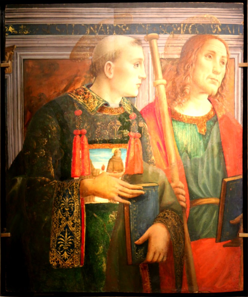 Agnolo di Domenico del Mazziere-Saints Léonard et Jacques