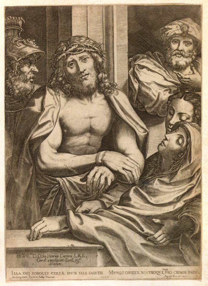 Agostino Carracci - Ecce Homo