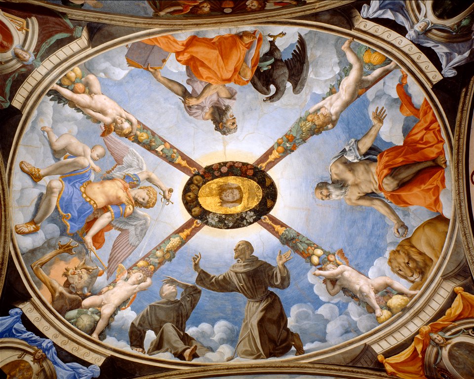 Agnolo Bronzino - Ceiling of the Chapel of Eleonora of Toledo - Google Art Project