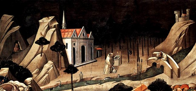 Agnolo Gaddi - Discovery of the True Cross (detail) - WGA08368