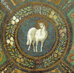 Agnus dei - San Vitale, Ravenna