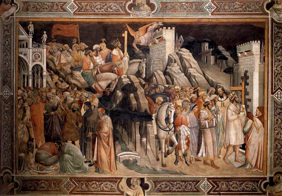 Agnolo Gaddi - The Triumph of the Cross (detail) - WGA08369