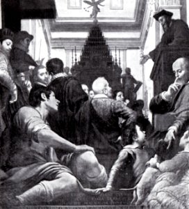 Agostino ciampelli, esequie di michelangelo in s. lorenzo