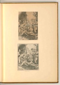 Agostino Veneziano - Beweinung Christi, ItI2310