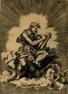 Agostino Veneziano - After - Evangelists, H,7.10