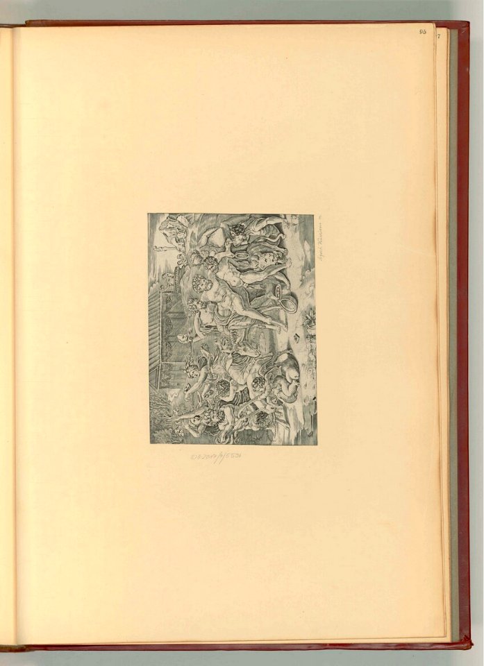 Agostino Veneziano - Bacchuszug, ItII1295