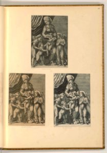 Agostino Veneziano - Maria mit Kind, dem Johannesknaben und zwei Engeln, ItI2315