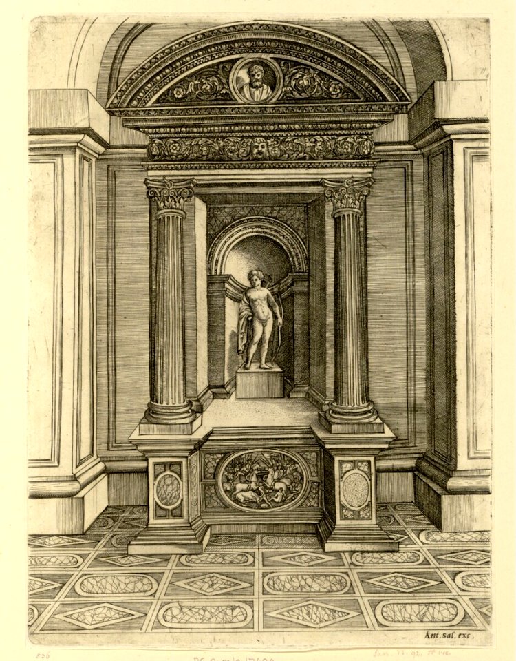 Agostino Veneziano - Altar des Eros, DG201737404