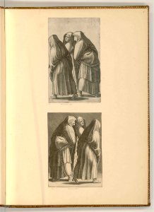 Agostino Veneziano - Drei heilige Frauen, ItI235