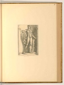 Agostino Veneziano - Der Apollo von Belvedere, ItI2348