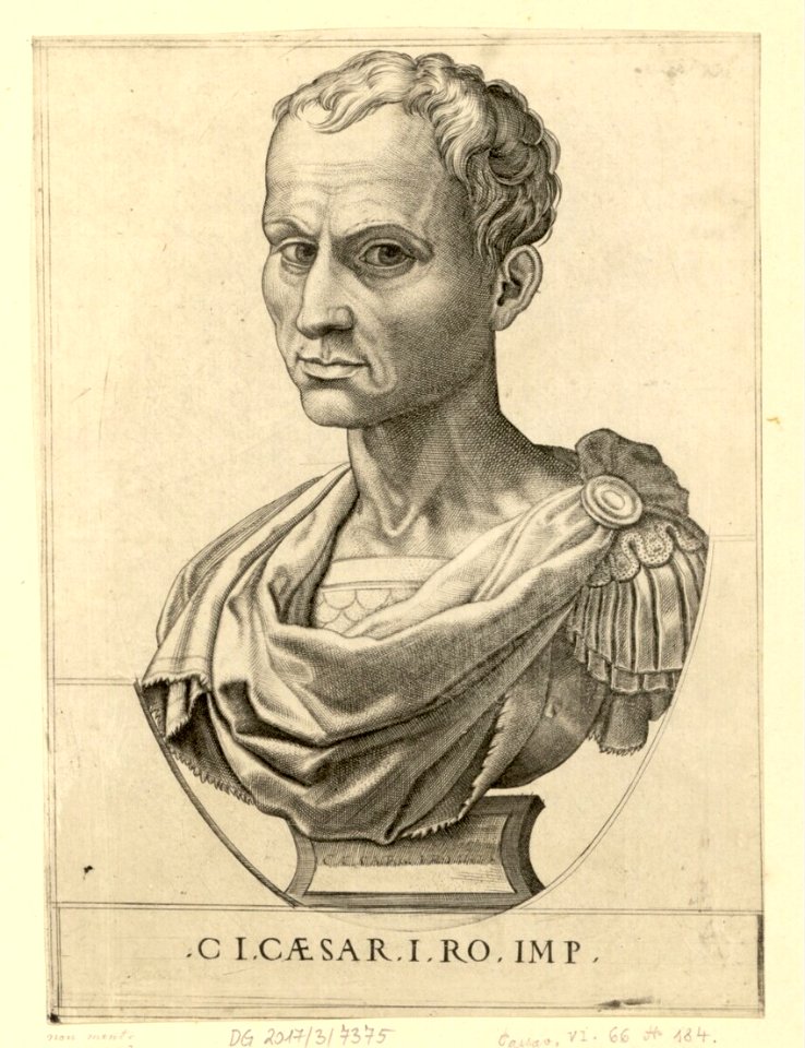 Agostino Veneziano - Iulius Caesar, DG201737375