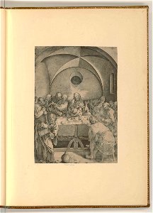 Agostino Veneziano - Das Abendmahl, ItI237