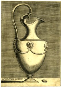 Agostino Veneziano - Twelve antique vases in bronze and marble, 1873,0111.64
