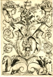 Agostino Veneziano - Set of twenty ornament panels, 1873,0809.774