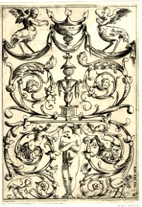 Agostino Veneziano - Set of twenty ornament panels, 1873,0809.770