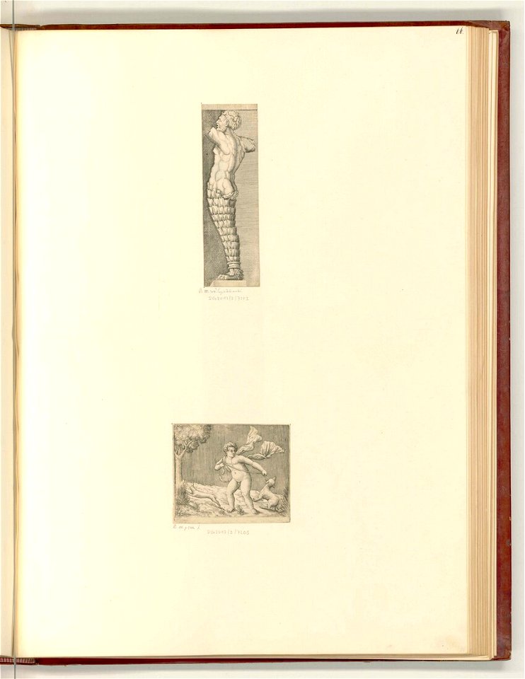 Agostino Veneziano - Nach - Herme; Junge mit einem Hund, ItI2266