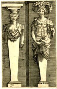 Agostino Veneziano - Terms, 1872,0113.391