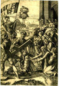 Agostino Veneziano - The 'Spasimo di Sicilia', H,1.23